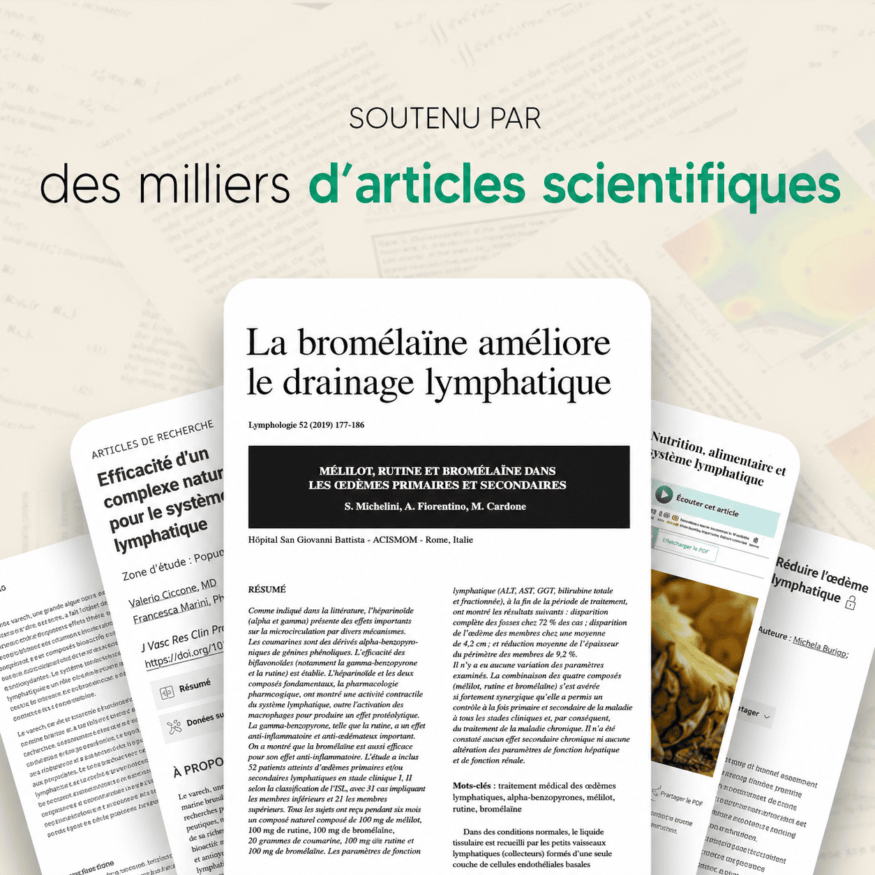 Nervia™ — Gélules de Drainage Lymphatique - Transformation totale en 60 jours