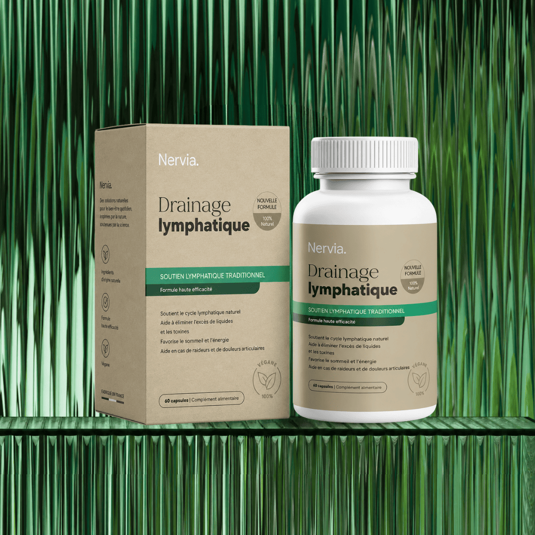 Nervia™ — Gélules de Drainage Lymphatique - Transformation totale en 60 jours